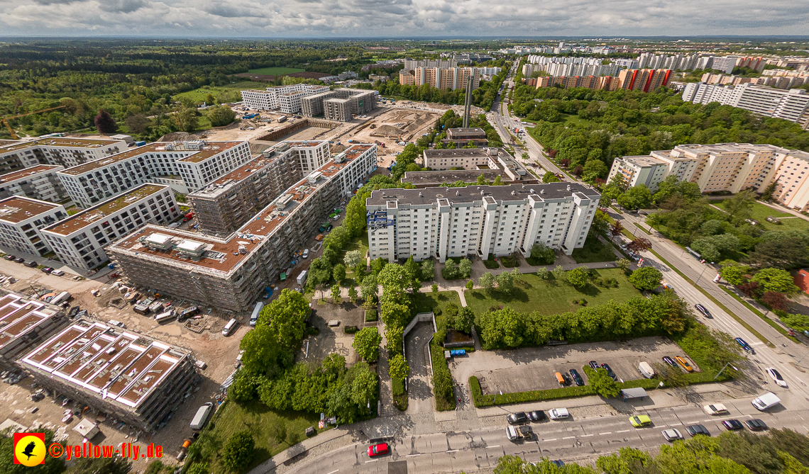 17.05.2023 - Graffiti des italienischen Künstlers Peeta in Neuperlach